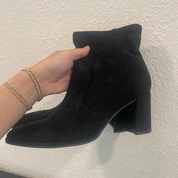 Black Marc Fisher Booties - Picture 6 of 9